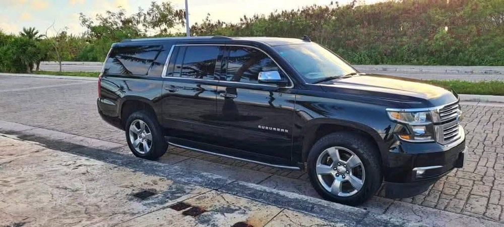 Black Chevrolet Suburban VIP