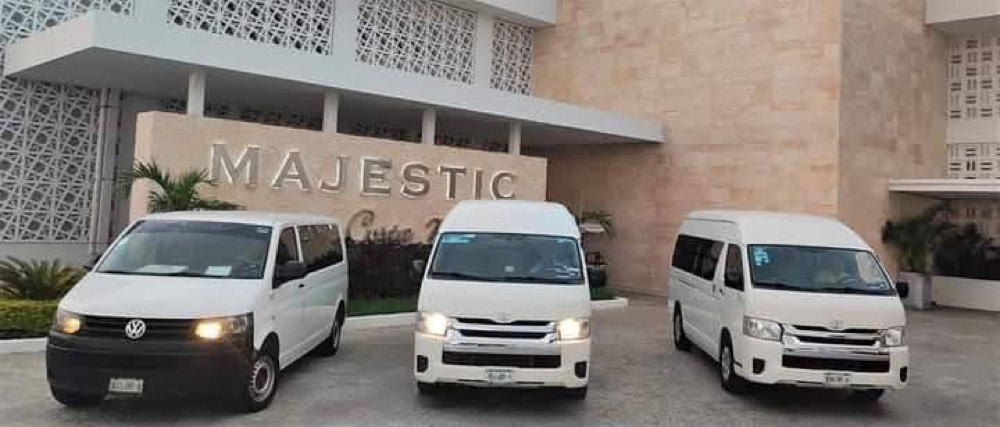 Van fleet at Majestic resort